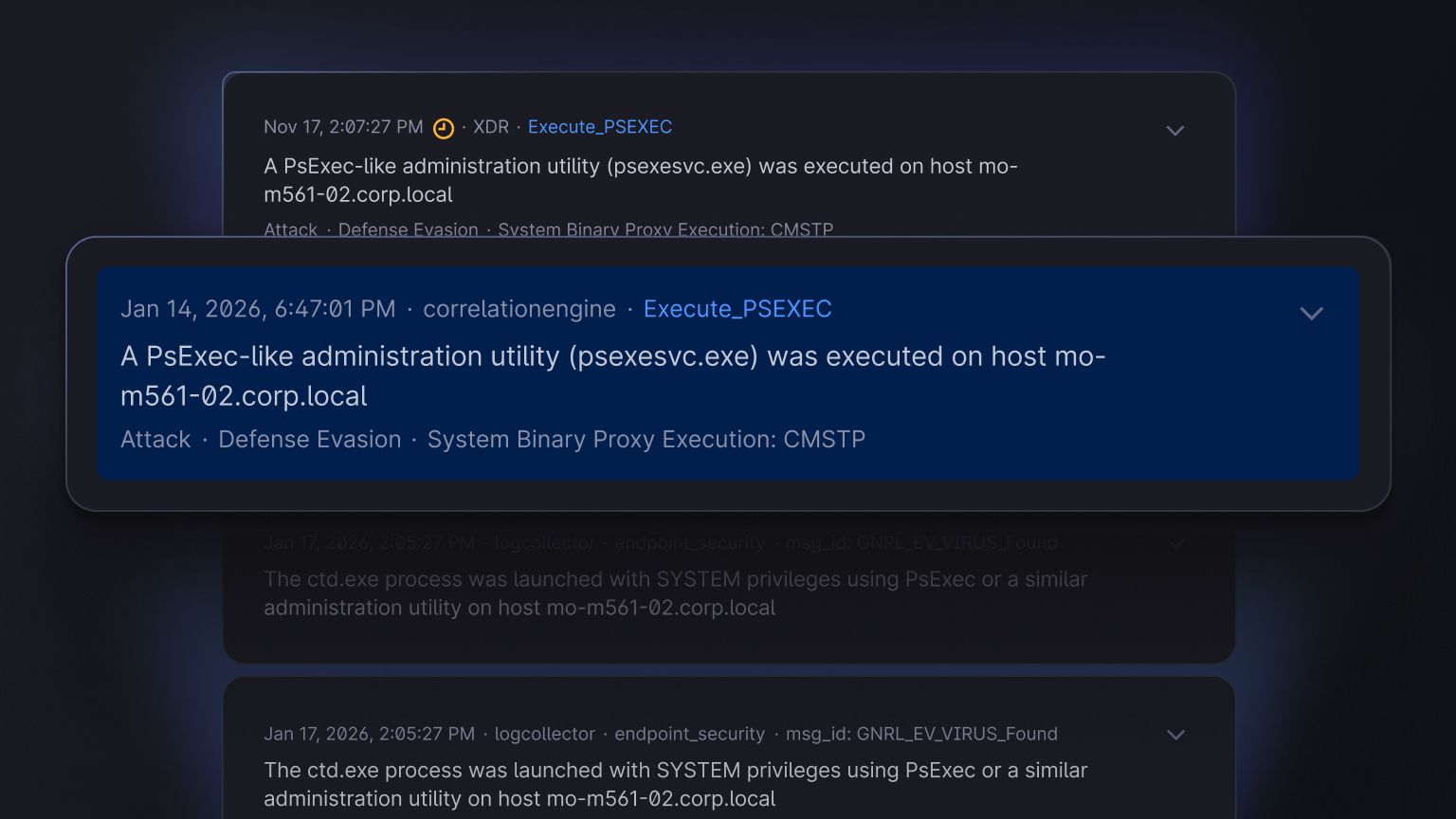 Boosts SOC efficiency by providing deep event context