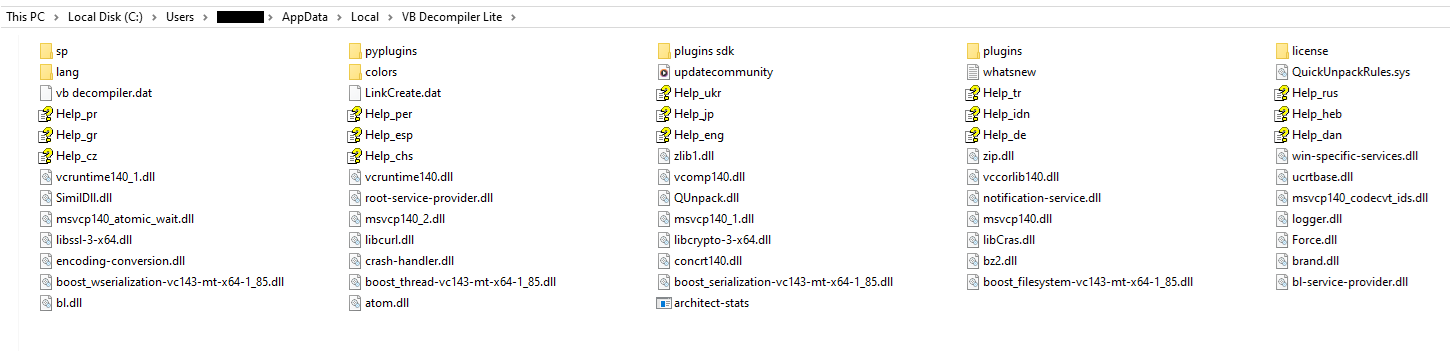 Рис. 14.1, 14.2, 14.3. Примеры содержимого создаваемых директорий