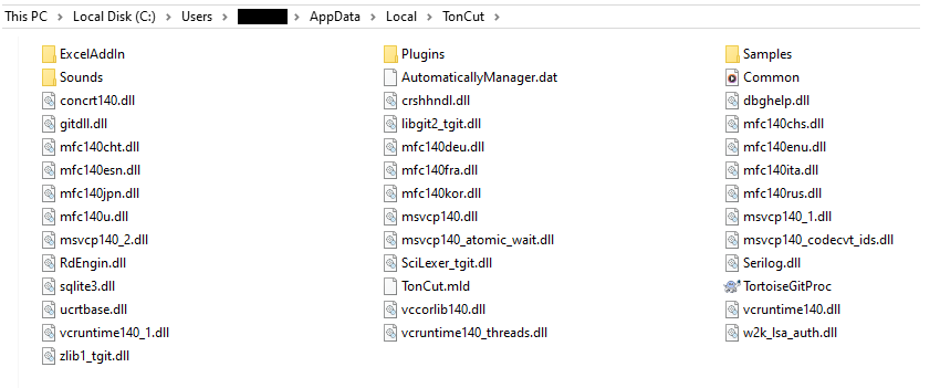 Рис. 14.1, 14.2, 14.3. Примеры содержимого создаваемых директорий