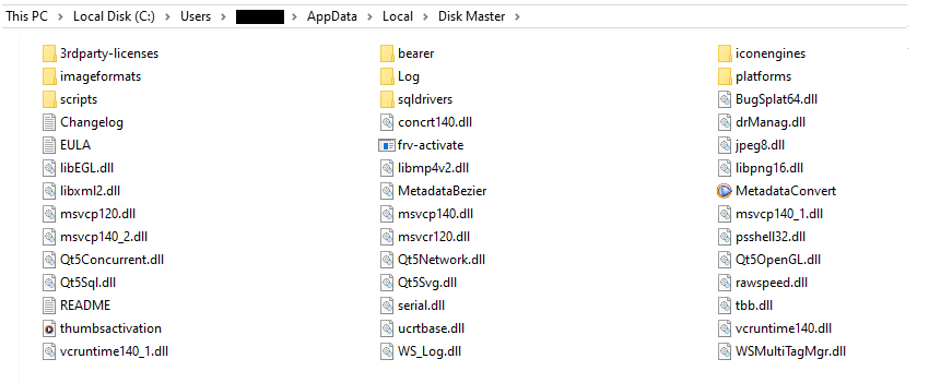 Рис. 14.1, 14.2, 14.3. Примеры содержимого создаваемых директорий